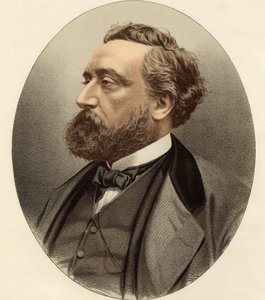 ليون ميشيل جامبيتا (1838-1882) من "معرض الصور" ، نشر عام 1833